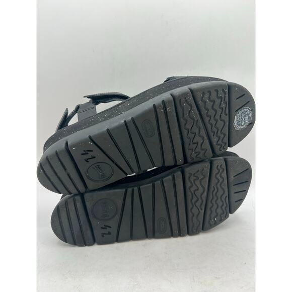 Camper Oruga Women's Platform Sandal Black Leather  Shoes Size 40  or US 9 - Picture 11 of 12